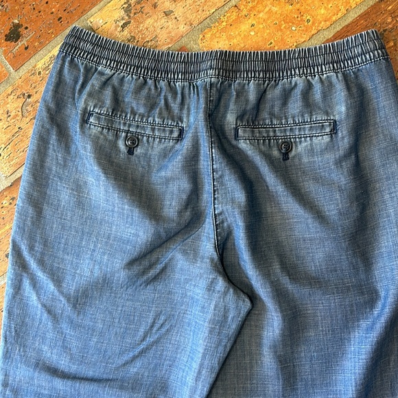 Talbots Lyocell linen blend Chambray Pants szM - Picture 8 of 14